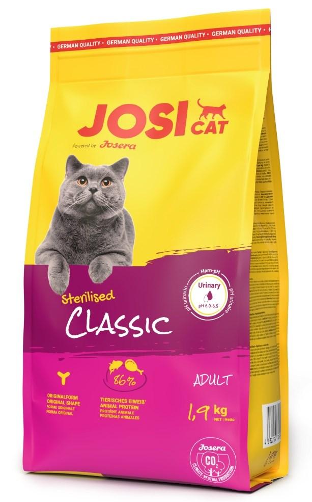 Kattemad tørfoder JOSERA JosiCat Sterilised Classic 1,9 kg