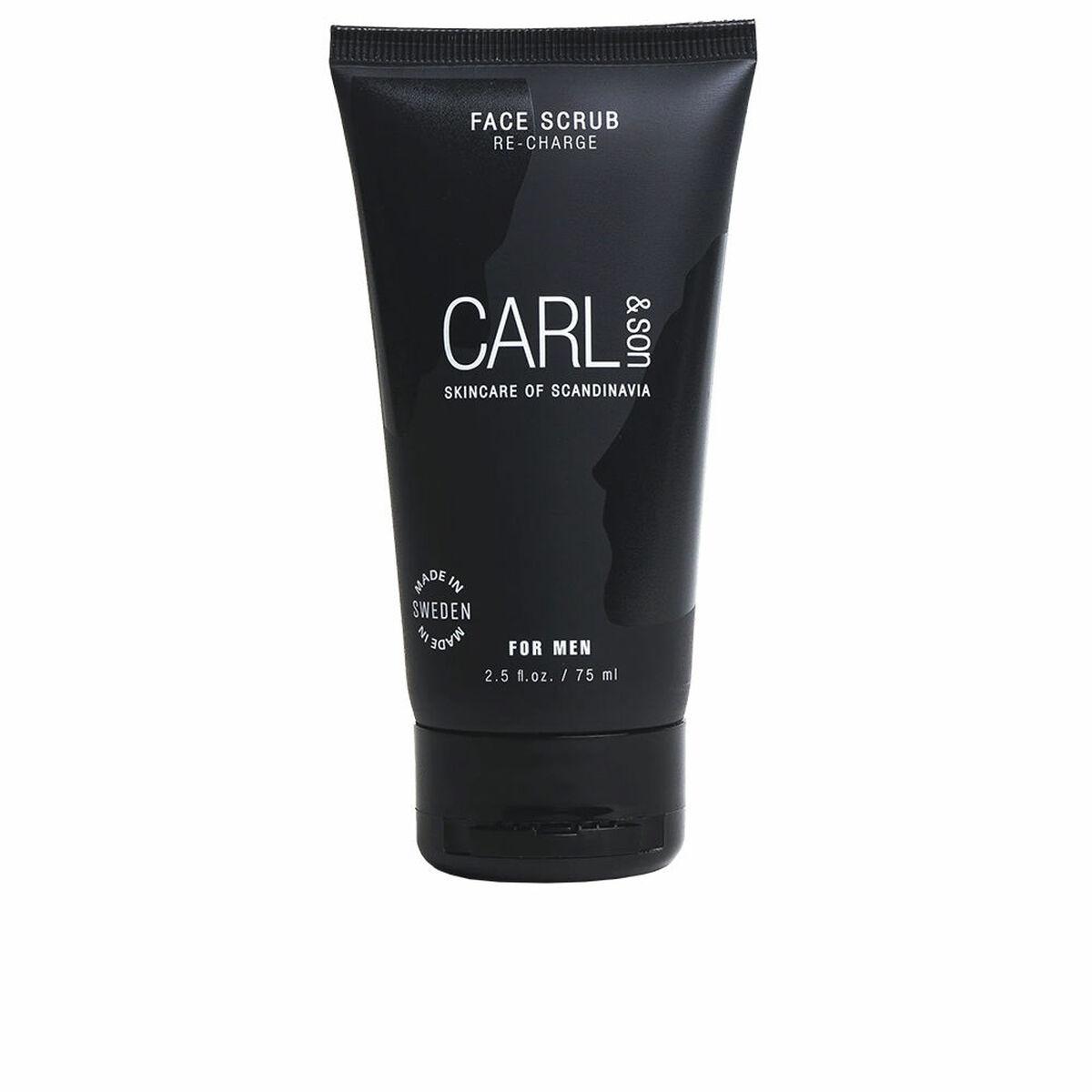 Ansigtsscrub til mænd Carl&son 75 ml