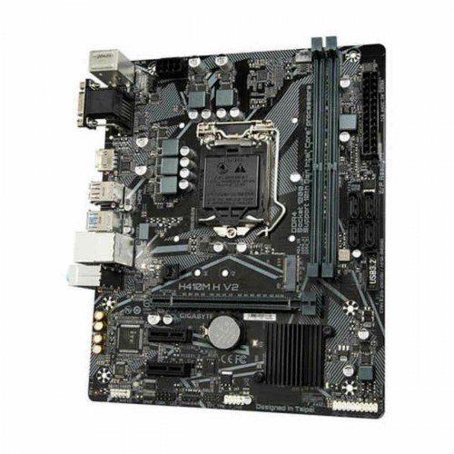 Bundkort Gigabyte H410M H V2 - LGA 1200, Intel H410, mATX
