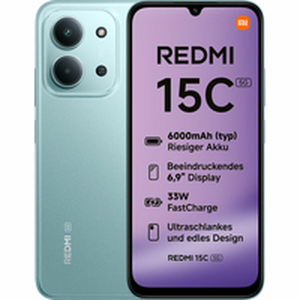 Mobiltelefon Xiaomi Redmi 15c 6 9 " 5g 4 Gb/128 Gb Grøn