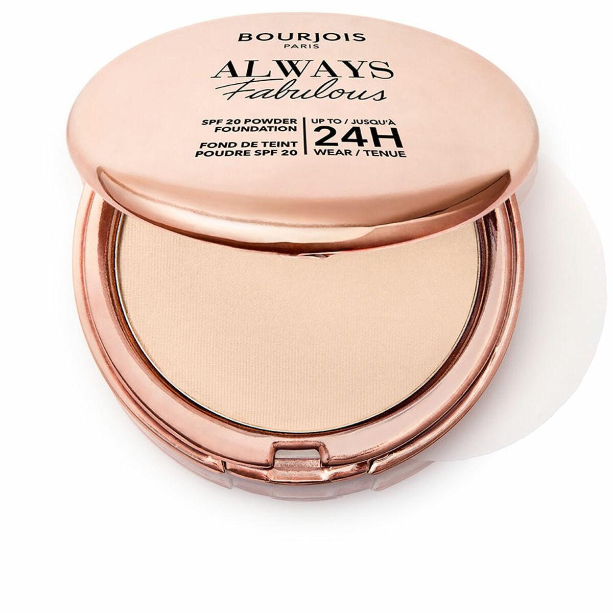 Foundation Pudder Bourjois Always Fabulous 100 Rose Ivory Spf