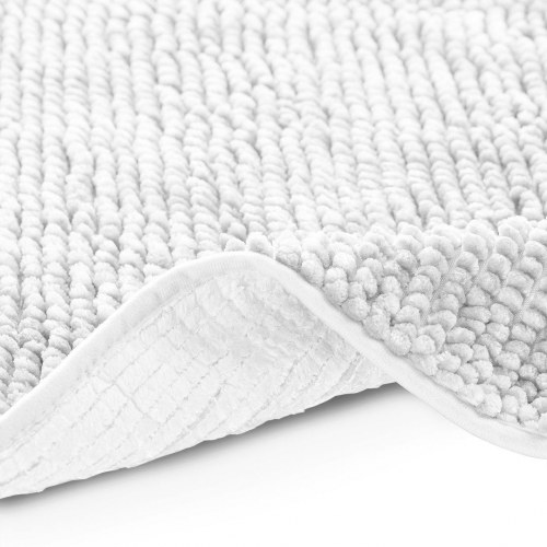 Bademåtte 70×120 cm hvid - Restilo Bati