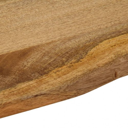 Bordplade 110x80x3,8 cm naturlig kant massivt mangotræ