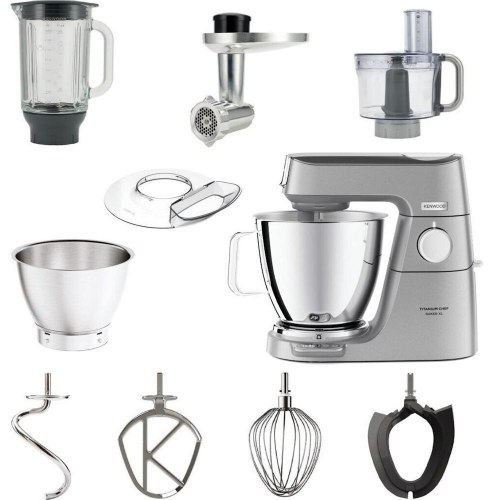 Køkkenmaskine Kenwood Titanium Chef Baker XL KVL85.594SI – sølv