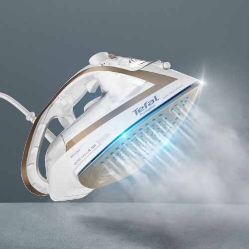 Strygejern Tefal Puregliss FV8042 – 3000 W, Durilium AirGlide, hvid/bronze