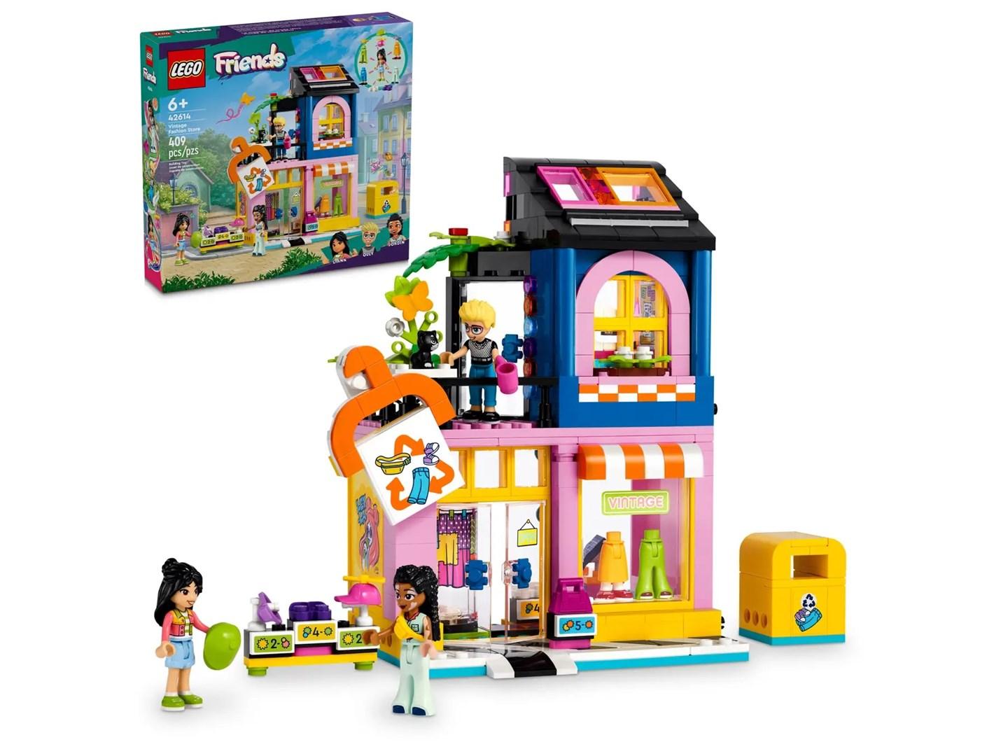 LEGO Friends Vintage Modebutik (42614) – byggesæt til børn 6+