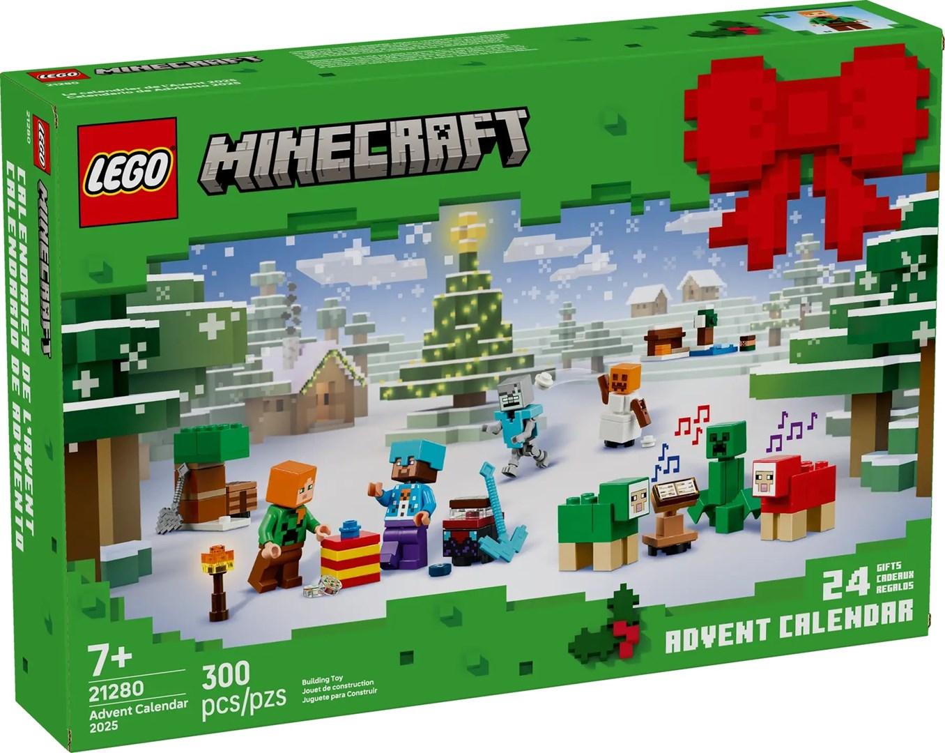 LEGO Minecraft julekalender 2025 (21280)