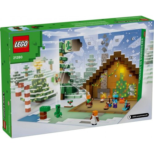 LEGO Minecraft julekalender 2025 (21280)