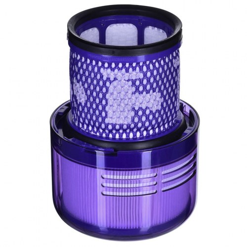 Ledningsfri støvsuger DYSON V15 Detect Fluffy (sølv/blå)