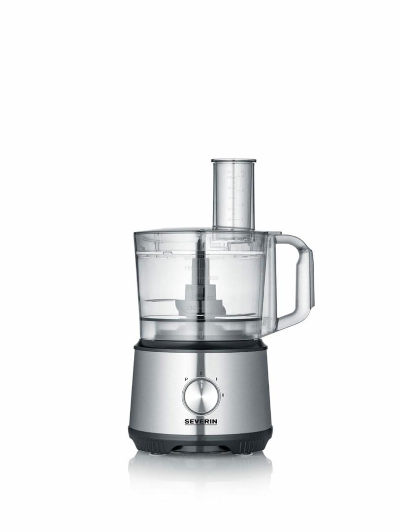 Foodprocessor SEVERIN KM 3892 – 1,5 l, 1.200 W, sort/rustfrit stål