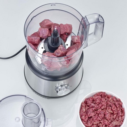 Foodprocessor SEVERIN KM 3892 – 1,5 l, 1.200 W, sort/rustfrit stål