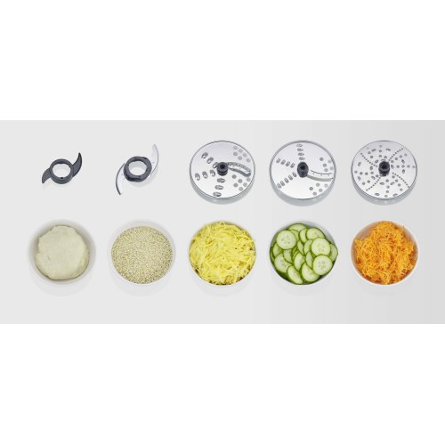 Foodprocessor SEVERIN KM 3892 – 1,5 l, 1.200 W, sort/rustfrit stål