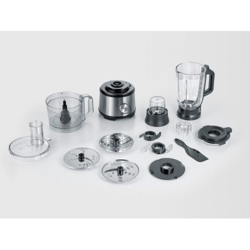 Foodprocessor SEVERIN KM 3892 – 1,5 l, 1.200 W, sort/rustfrit stål