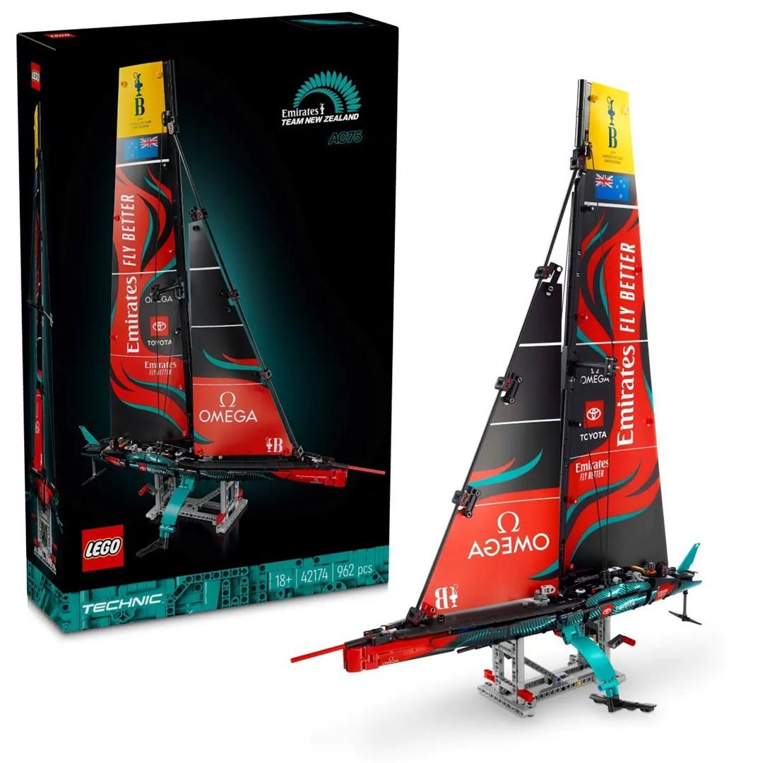LEGO Technic 42174 Emirates Team New Zealand AC75 yacht
