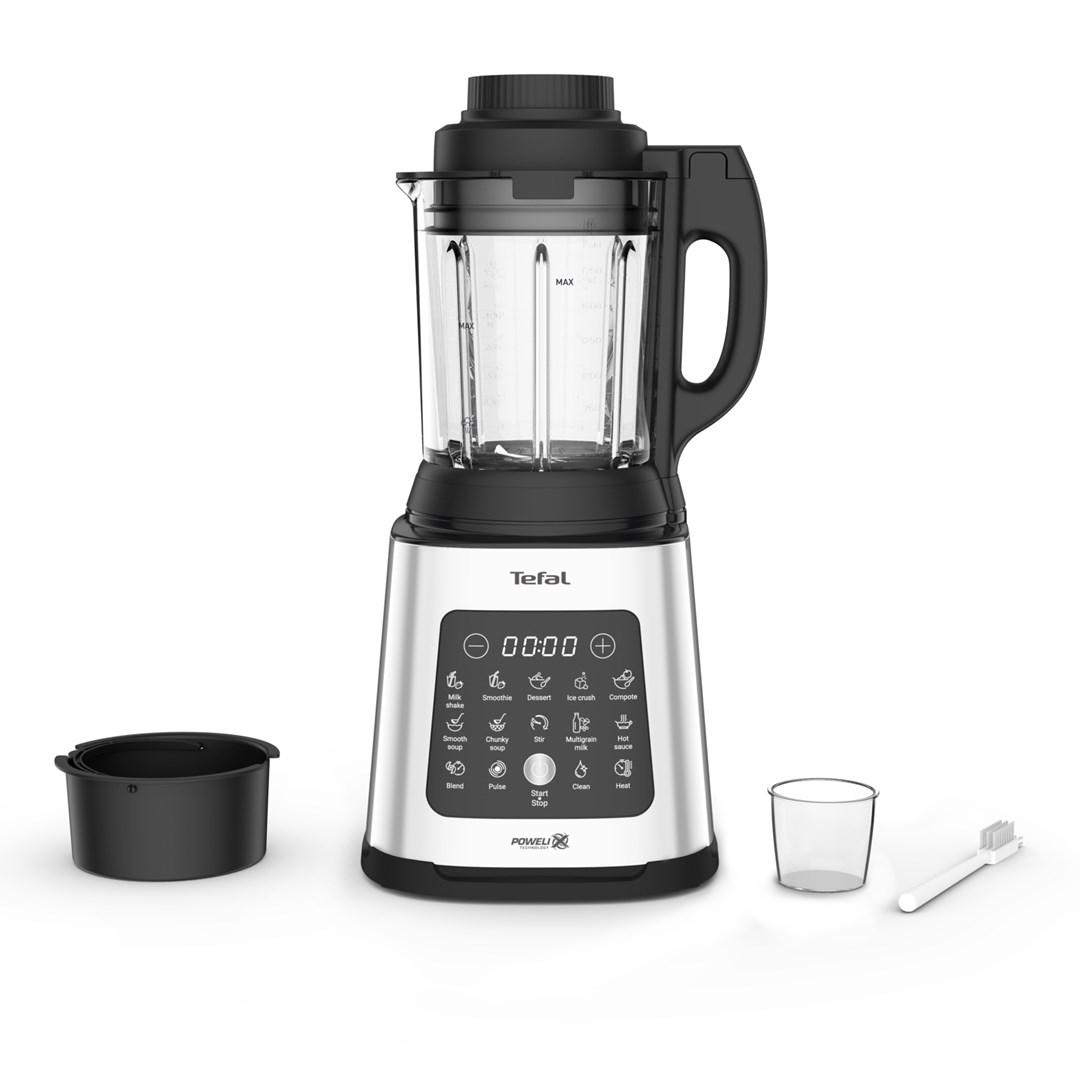 Blender til bord - Tefal Perfectmix Cook 1,75 l, 1.400 W, sort/rostfrit stål billede