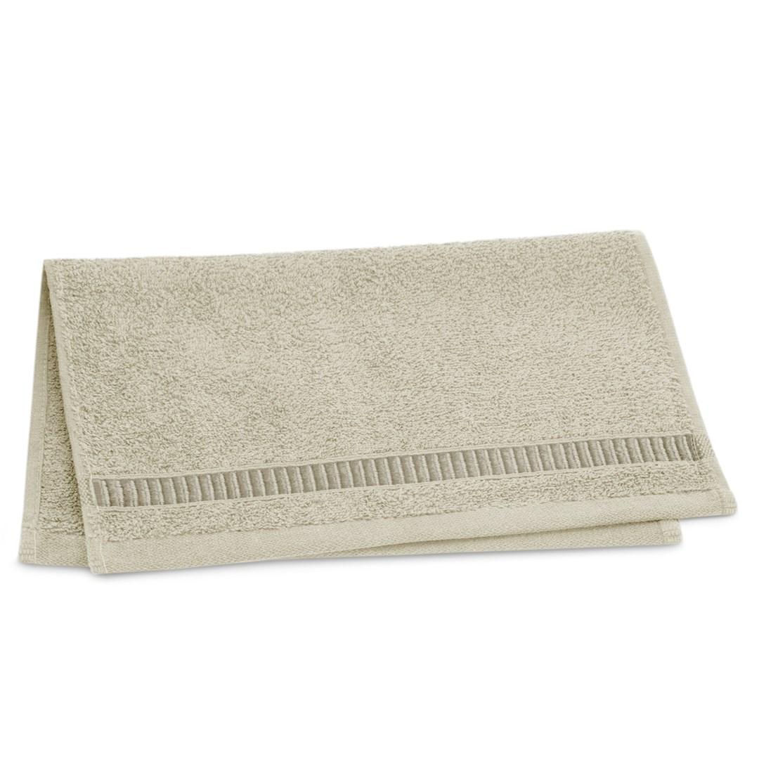 Håndklæde 30x50 beige - AmeliaHome Avium, klassisk
