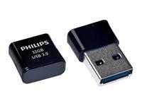 USB stik 32 GB Philips Pico Edition 3.0 USB 3.0 Sort