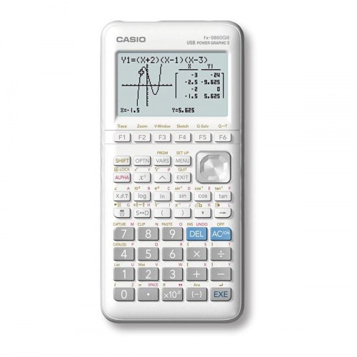 Grafregner Casio FX-9860GIII - hvid lommeregner