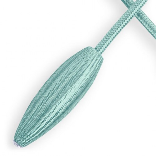 Gardinsnore med magnet – Amelia Home Brampton, turkis (2 stk.)