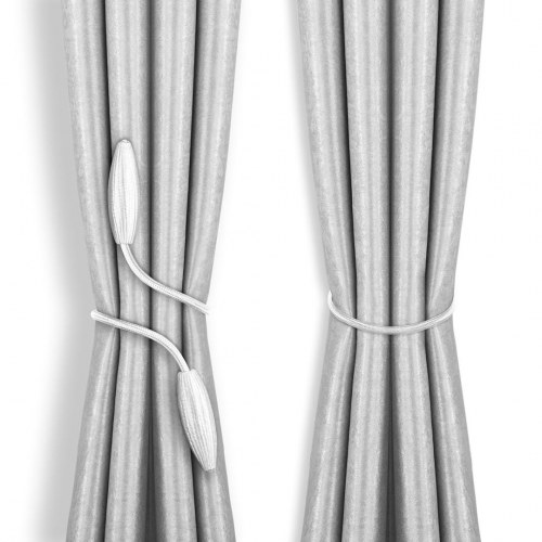 Gardinsnore med magnet – Amelia Home Brampton, turkis (2 stk.)