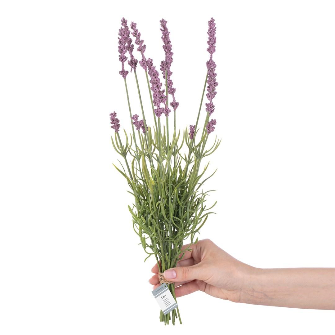Kunstig lavendel buket - AmeliaHome Lavi, violet, 40 cm