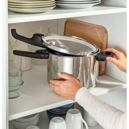 Tefal Trendy+ trykkoger 6 l - rustfrit stål