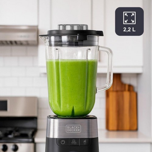 Blender med kande Black & Decker BXJB1201E 1,5 l - 2200 W, sort