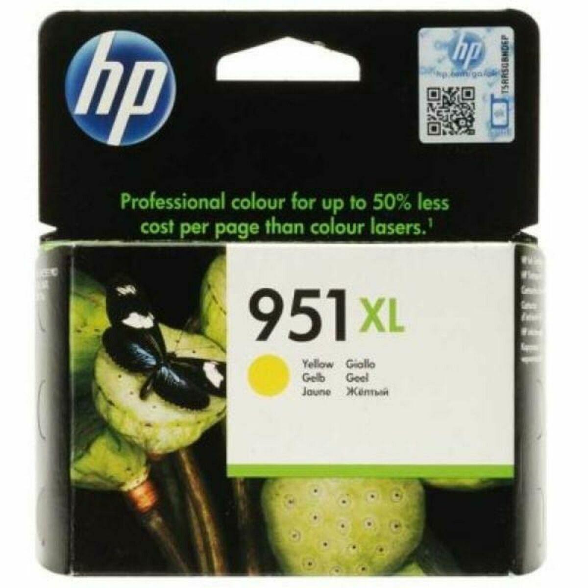 HP 951XL gul blækpatron - original CN048AE