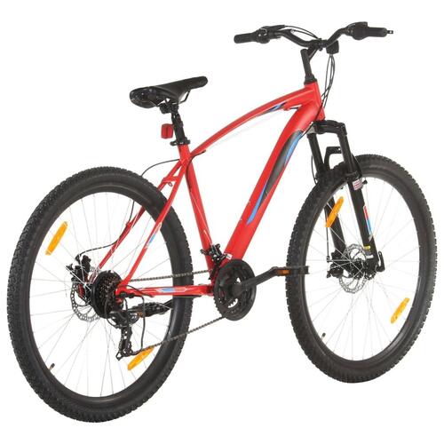 Mountainbike 21 gear 29 tommer hjul 48 cm stel rød