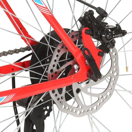 Mountainbike 21 gear 29 tommer hjul 48 cm stel rød