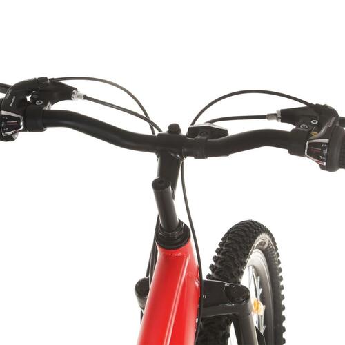 Mountainbike 21 gear 29 tommer hjul 48 cm stel rød