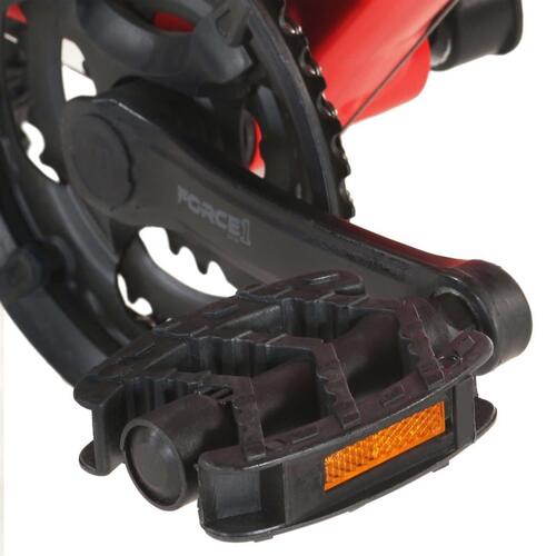 Mountainbike 21 gear 29 tommer hjul 48 cm stel rød