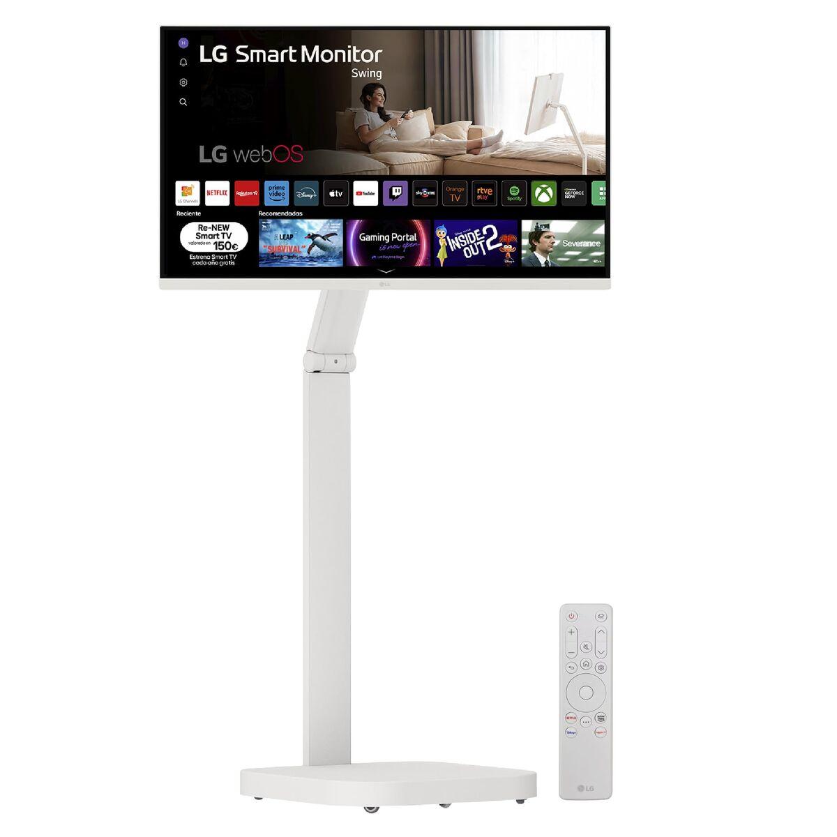 LG 32U721SAW 32" 4K Ultra HD IPS skærm - Hvid