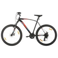 Mountainbike 21 gear 29 tommer hjul 53 cm stel sort