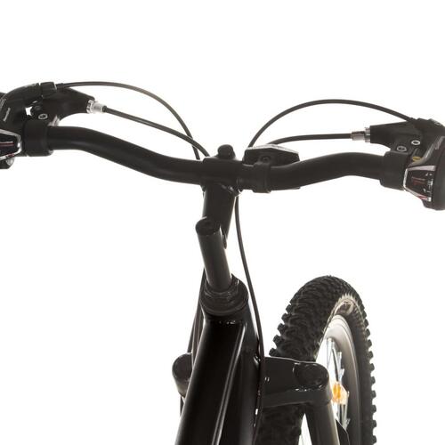 Mountainbike 21 gear 29 tommer hjul 53 cm stel sort