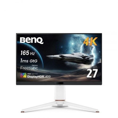 Gaming skærm BenQ 27" 4K Ultra HD (hvid/sort)