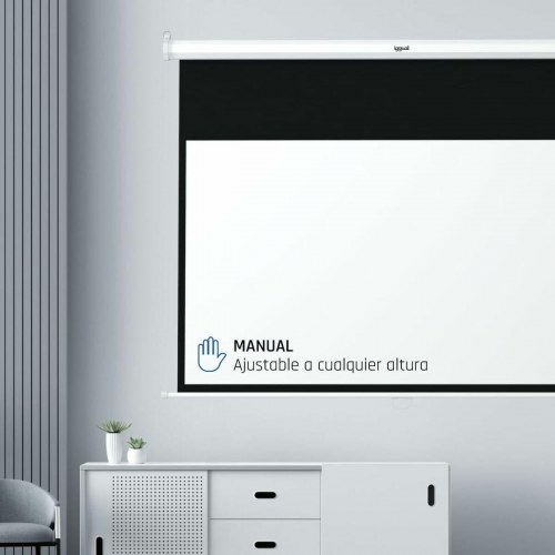 Projektorlærred 72" 16:9 - manuel autostop