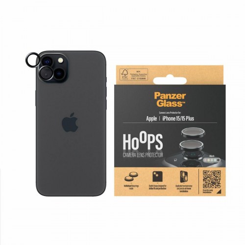Panzer Glass 1138 skærmbeskytter til iPhone 15 - hærdet glas, gennemsigtig