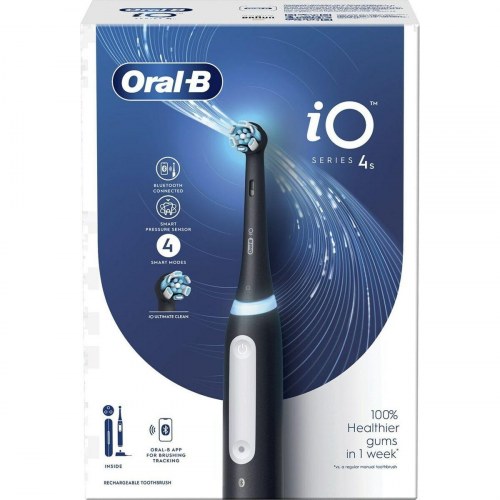 Elektrisk tandbørste Oral-B iO4s - sort, Bluetooth