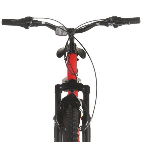 Mountainbike 21 gear 26 tommer hjul 36 cm rød