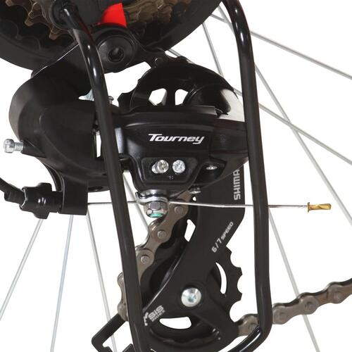 Mountainbike 21 gear 26 tommer hjul 36 cm rød