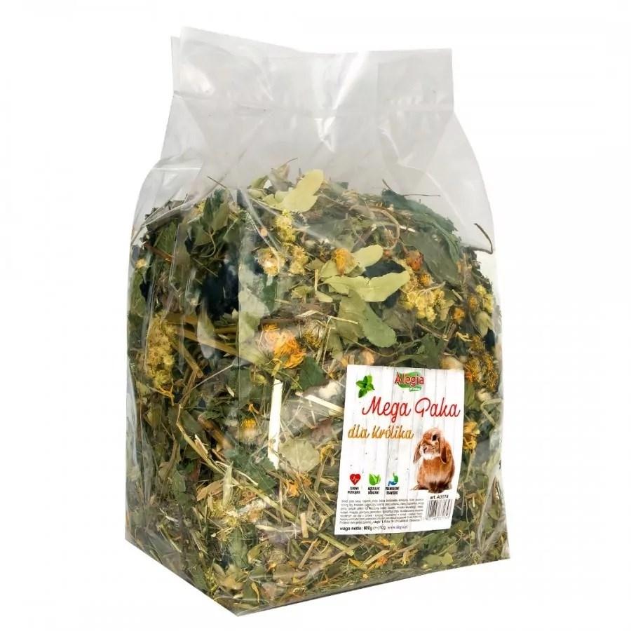 Godbid til kanin Alegia Mega Pakke - 650 g