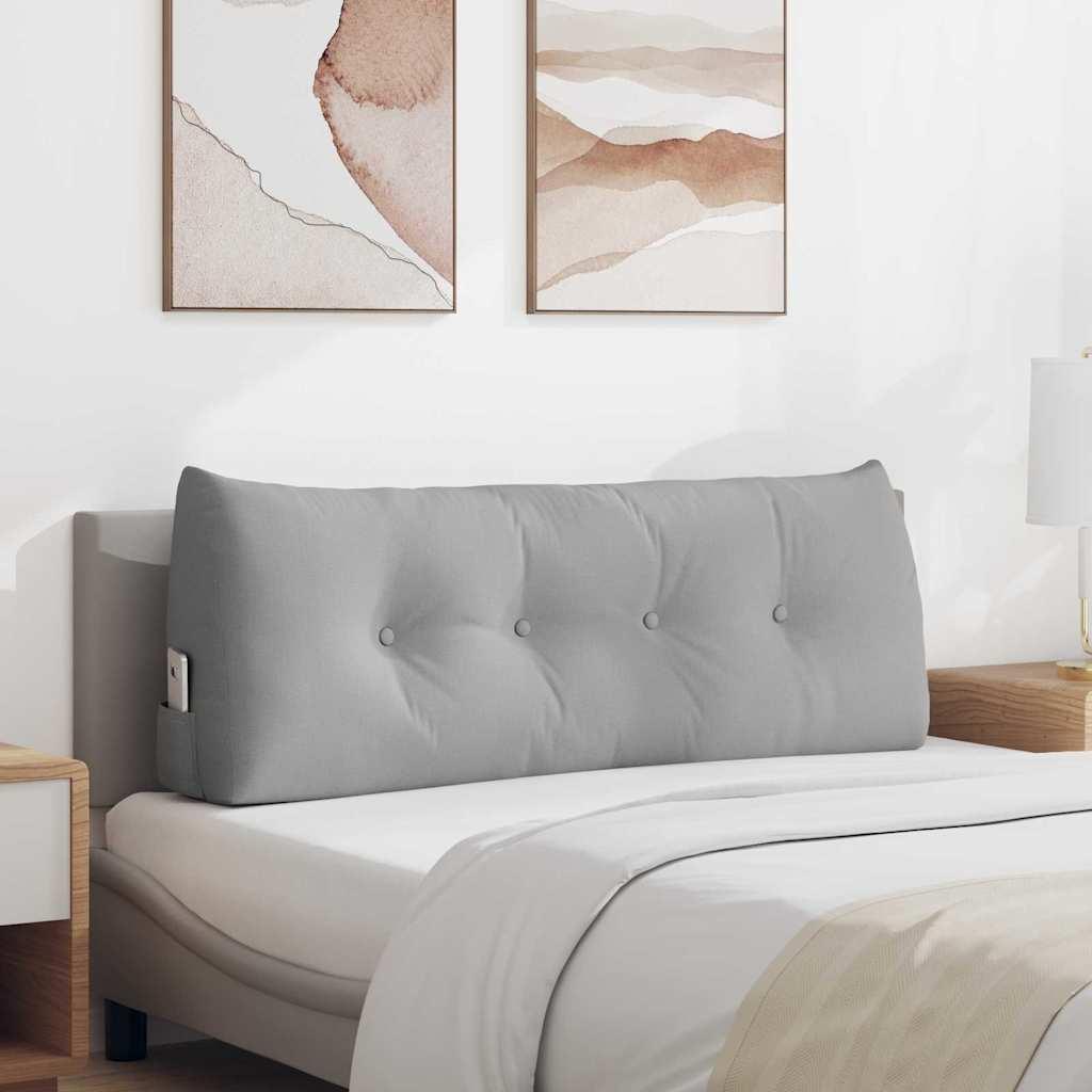 Rygpude Skygrå 120 x 24 x 50 cm Stof