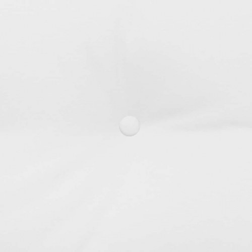 Rygpude Hvid 120 x 24 x 50 cm Stof