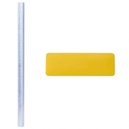 Statisk Vinduesfilm 3D Regnbue Mønster 90 x 2000 cm PVC