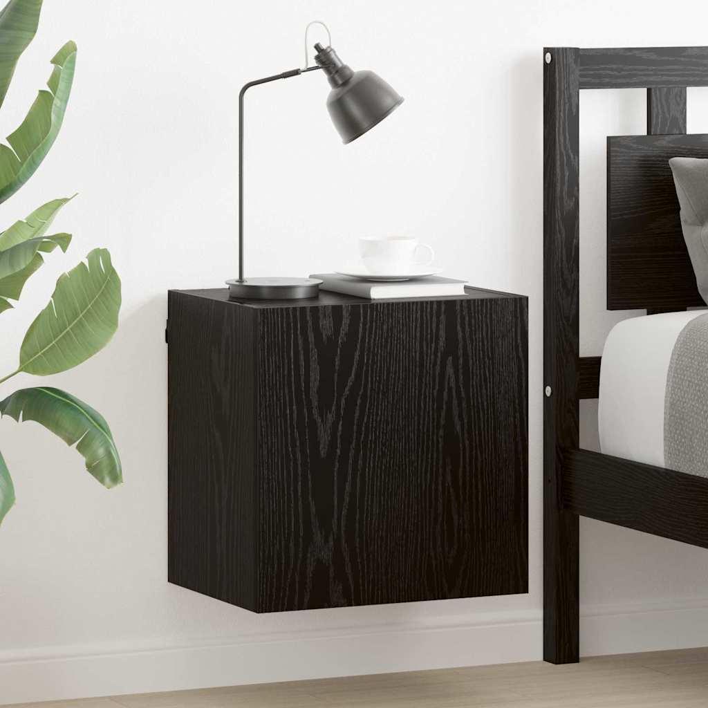 TV VÃ¦ghylder 2 stk Sort eg 40,5x30x40cm Konstrueret trÃ¦