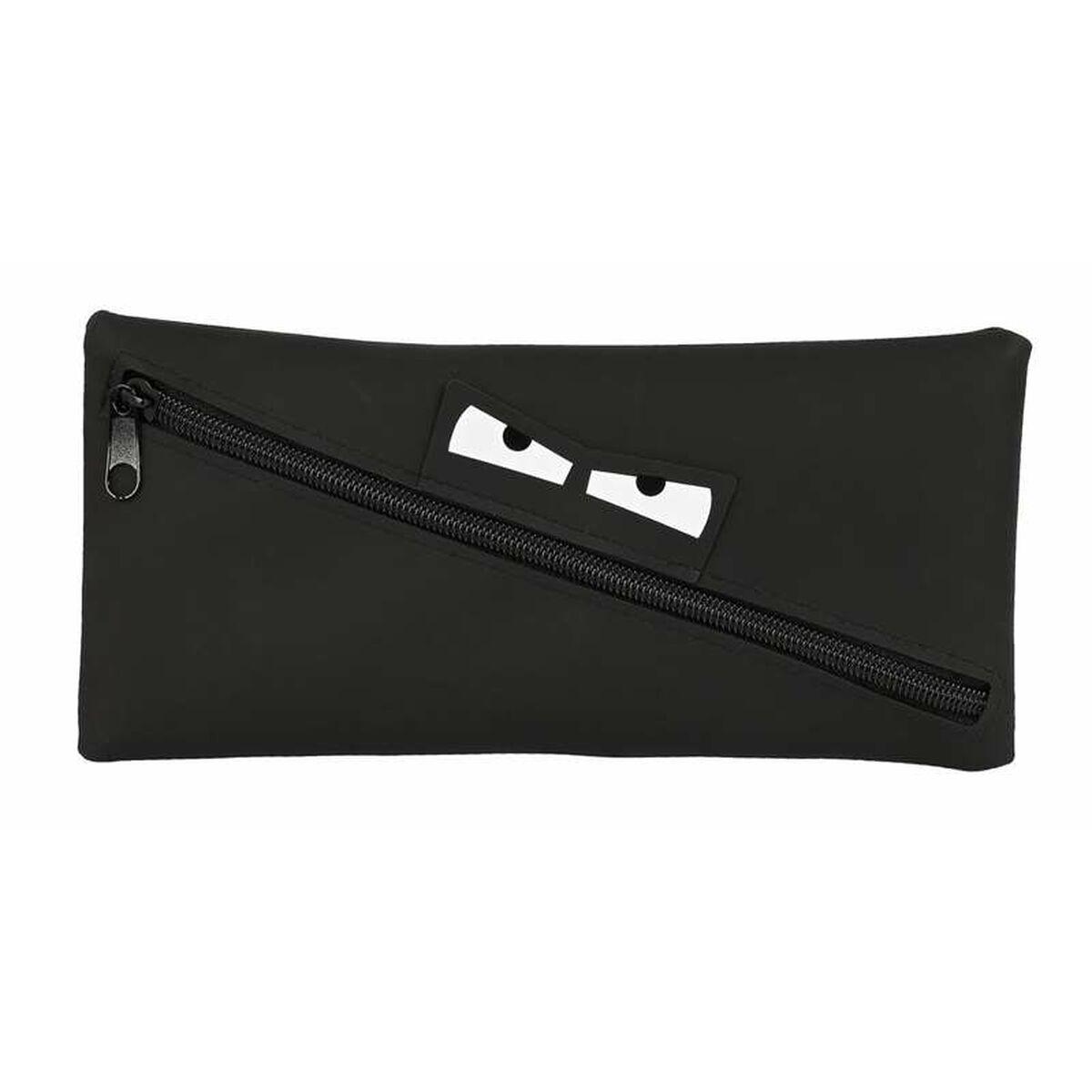 Safta penalhus - sort “ansigt” 22 × 11 × 1 cm