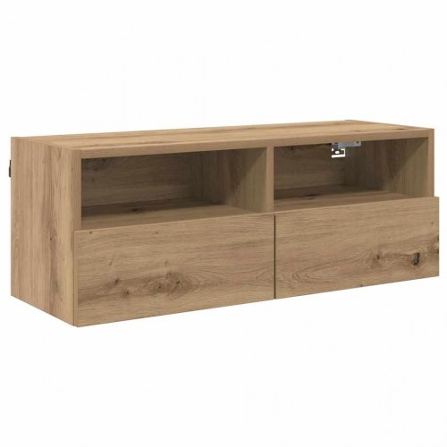 TV-væghylder 2 stk. - Artisan egetræ
