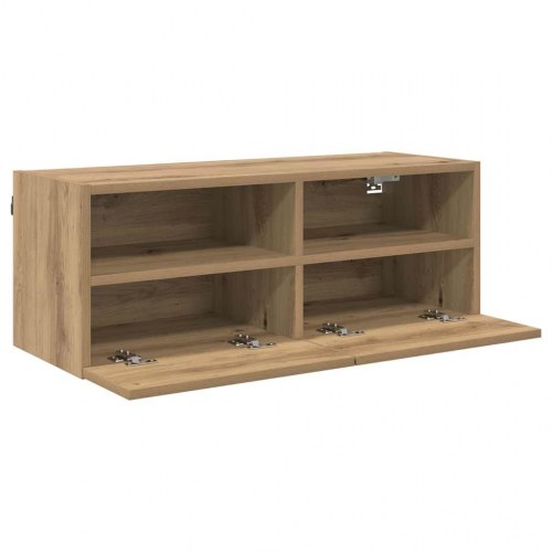 TV-væghylder 2 stk. - Artisan egetræ