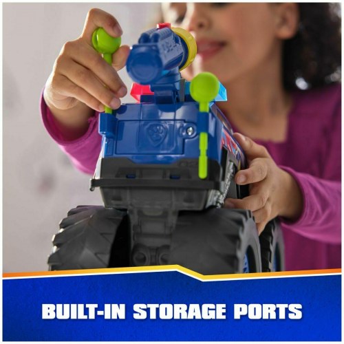 Spin Master legetøjsbil - Multifarvet politibil med projektil-affyrer